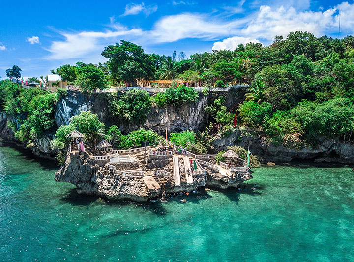 Buho Rock Pool Camotes Island Cebu; Cliff Jumping.